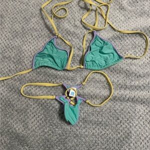 Colorful Women's Bikini Set